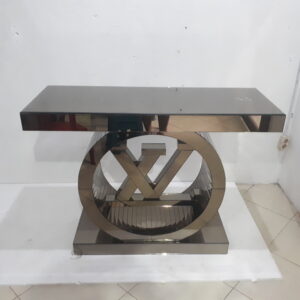 0107007 Brown Console Mirror