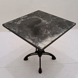 Square Mirror Metal Table 0108011