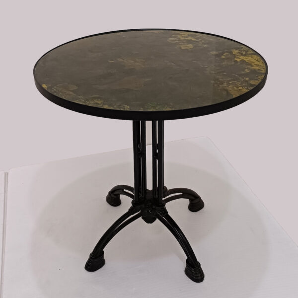 0108012 Antique gold mirror iron Table