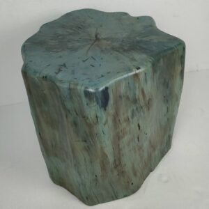 Stool Green Natural 0110020