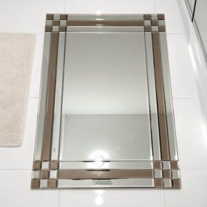 Brown Modern Wall Mirror 0302010