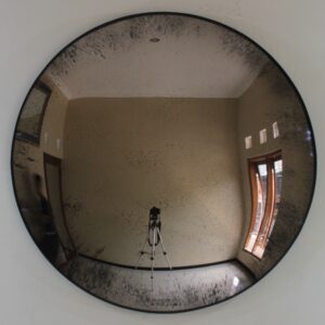 Convex Brown Antique Mirror 0303004