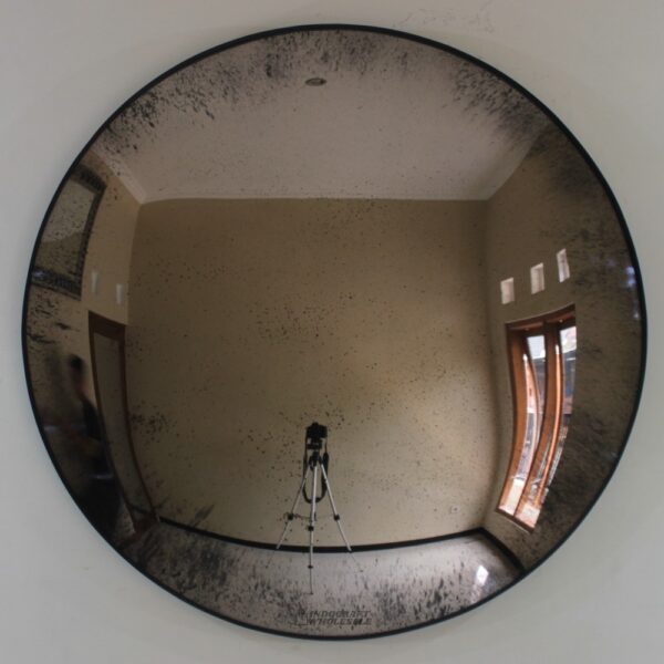 Convex Brown Antique Mirror 0303004