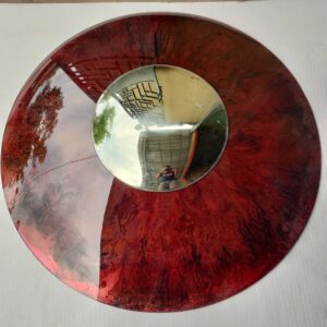 Red Double Convex Mirror 0303008