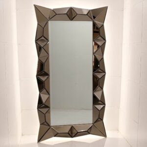 3D Rectangle Wall Mirror Diamond 0305007