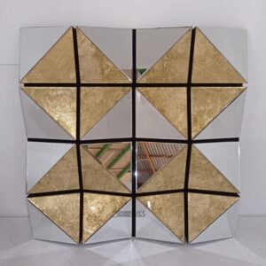 Mirror 3D Silver Gold MG 004706