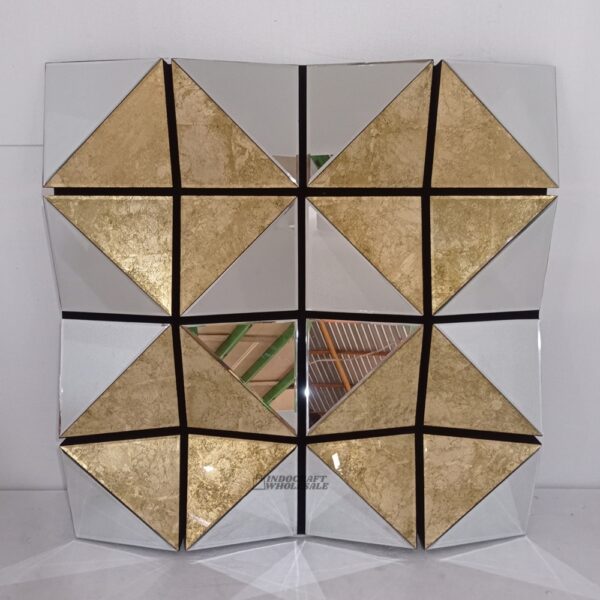 Mirror 3D Silver Gold MG 004706