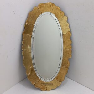 Oval Wall Mirror Gold MG 018013