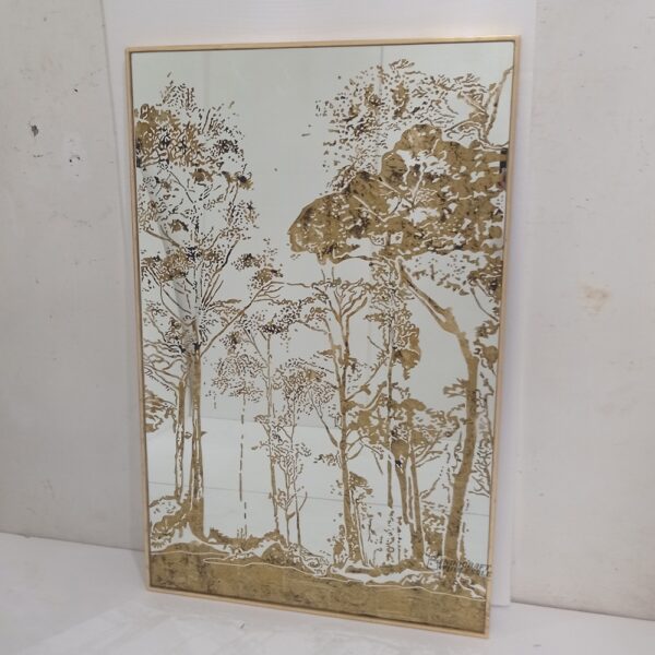 Rectangle Acid Eglomise Wall Mirror MG 018070